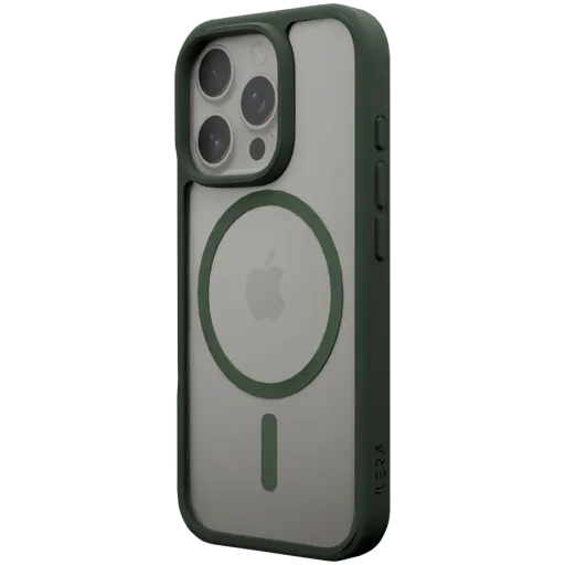 iLera Case ColorAnt Clear with MagSafe Deep Green for iPhone 16 Pro