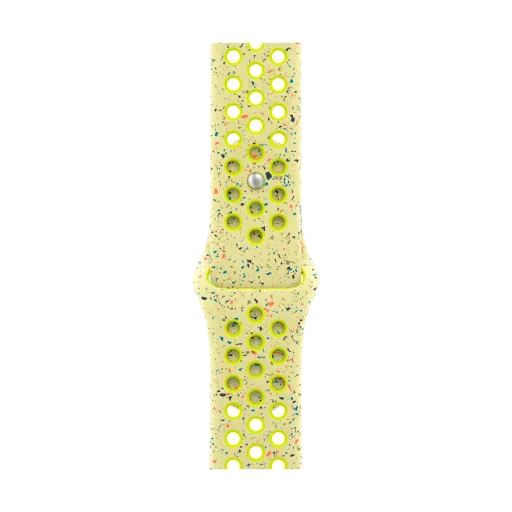 Apple Nike Sport Band for Apple Watch 44/46 mm, Size S/M, Volt Splash