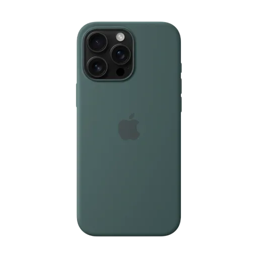 Apple силиконовый чехол с MagSafe Озеро Зеленый для iPhone 16 Pro Max