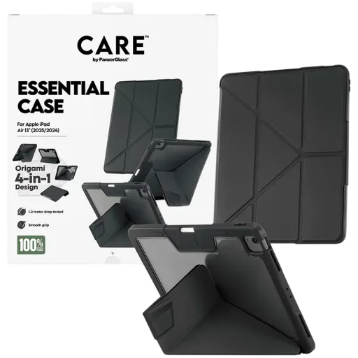 PANZERGLASS Smart Cover Essential  Black for iPad Pro 13 (M4)/Air 13 (M3)/Pro 13 (M5)/Air 13 (M4)