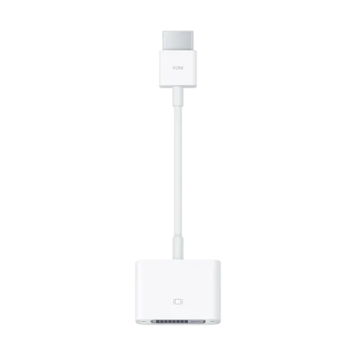 Apple DVI to HDMI Adapter, White