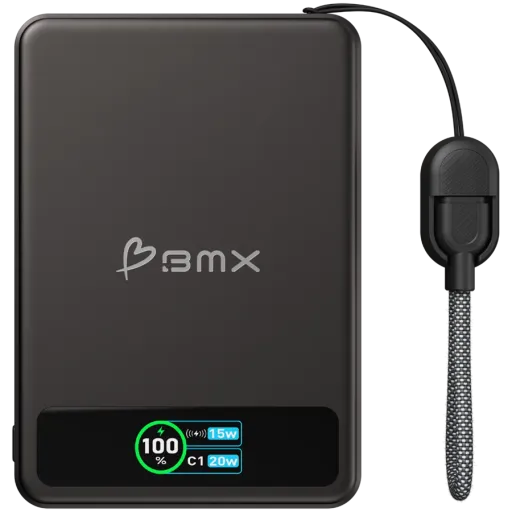BMX SolidSafe 5K Power Bank, Black
