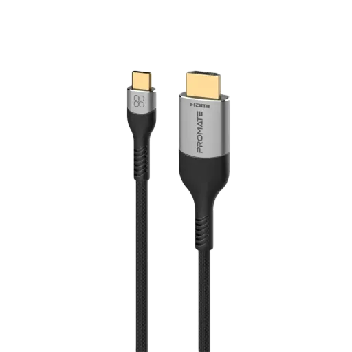 PROMATE HDMI кабель , Серый, 1.8м