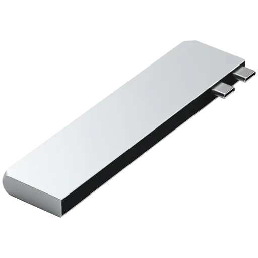 Док-станция SATECHI USB-C Pro Slim, Серебристый (ST-HUCPHSS)