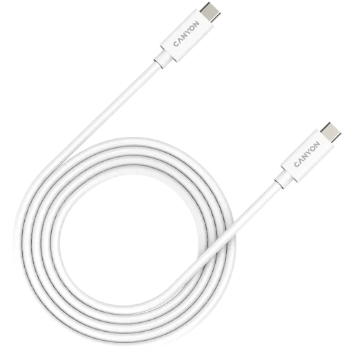 Cable CANYON USB-C to USB-C, 2m, White