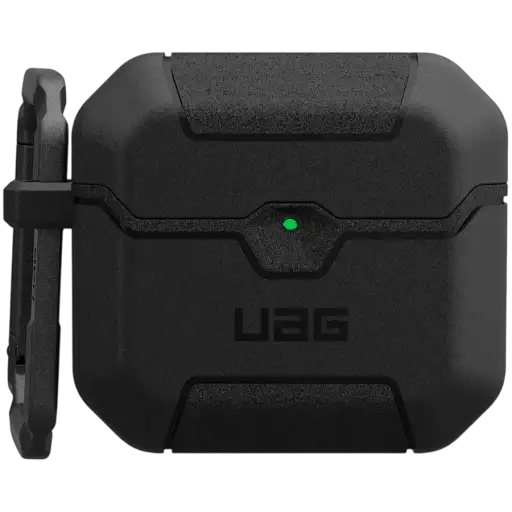 Qoruyucu örtük UAG SCOUT AirPods (Gen.4) üçün, Qara