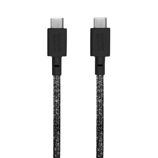 Кабель NATIVE Union Belt Cable USB-C to USB-C Space Gray 1.2 m