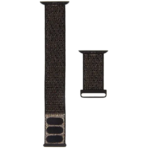 CASE-MATE NYLON BAND Ремешок для Apple Watch 42/44 mm, Metallic Black