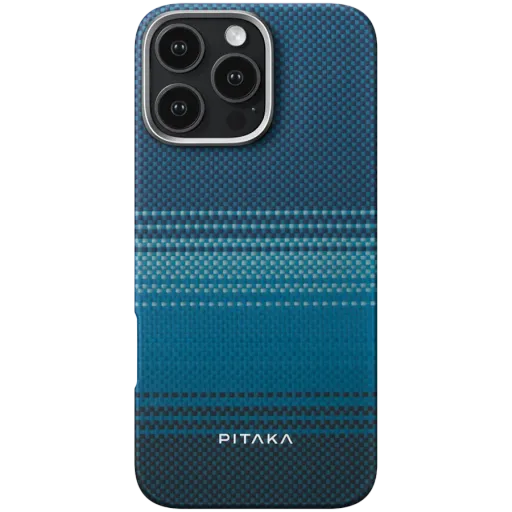 PITAKA Protective Case Tactile Woven with MagSafe Moonrise for iPhone 16 Pro