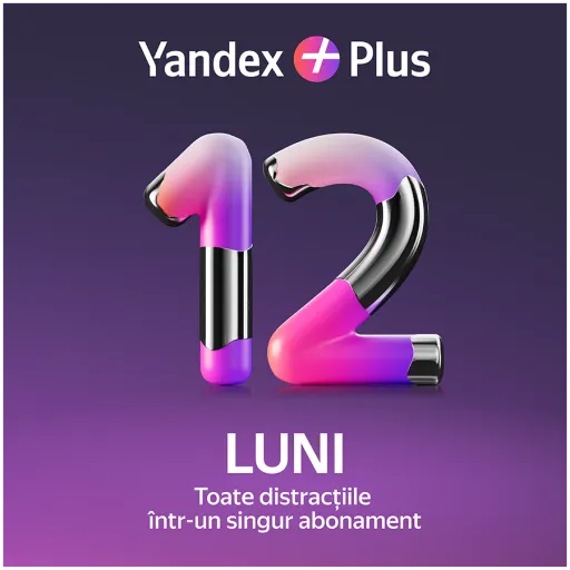 Abonament Yandex Plus pentru 12 luni