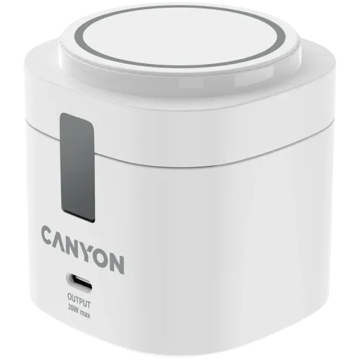 Беспроводное зарядное устройство CANYON OnCharge 405, 15 Вт, Белый