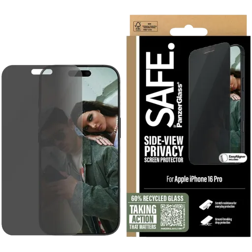 PANZERGLASS Safety Glass  for iPhone 16 Pro