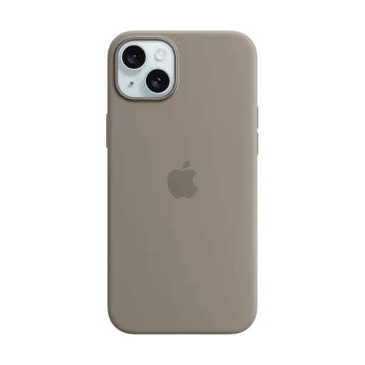 Apple Case Silicone Case with MagSafe Clay for iPhone 15 Plus