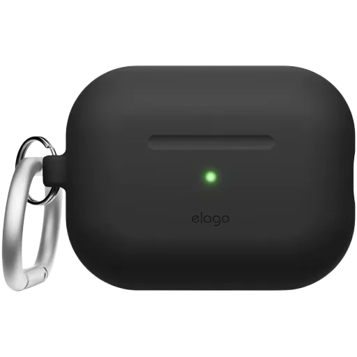 Чохол ELAGO для AirPods Pro 2 Silicone Hang Case Black (EAPP2SC-ORHA-BK)