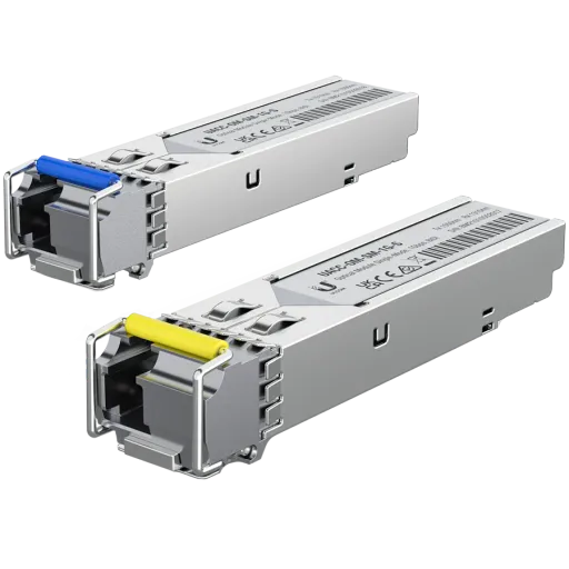 Modul optic UBIQUITI LC, Single-Mode, 1 Gbps, BiDi, 2 pack, Gray