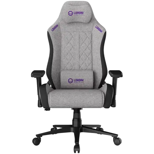 Игровое кресло LORGAR CHA 41, Gray/Purple