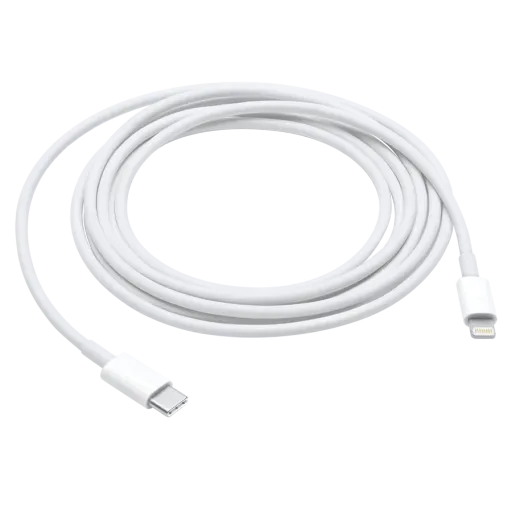 APPLE Մալուխ-փոխարկիչ USB-C-ից Lightning , Սպիտակ, 2մ