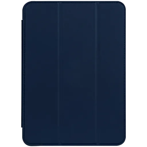 Чехол DECODED Smart Folio Slim из текстурированного силикона для iPad Air 11 (M2/M3), Peony Blue