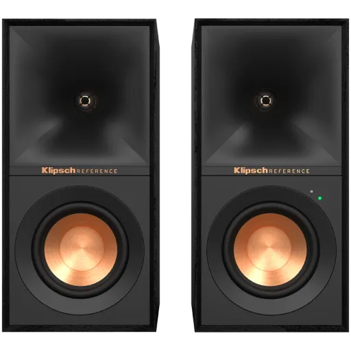 Klipsch Reference R-40PM сөрелік белсенді акустика, қара, жұп