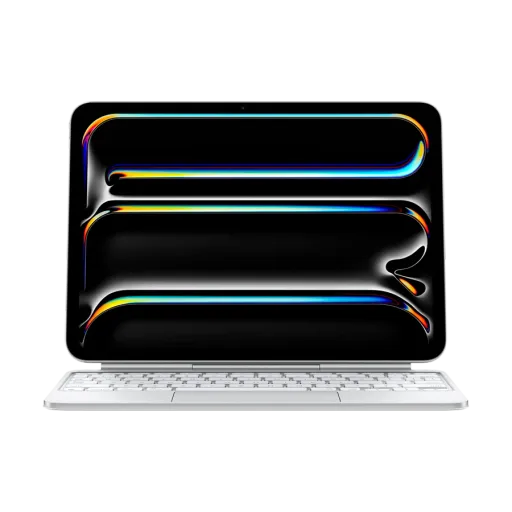 Чехол-клавиатура APPLE Magic Keyboard для iPad Pro 11‑inch (M4), Ukrainian, White
