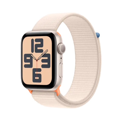 Apple Watch SE GPS Gen.2 (2023), 44мм, Спортивный браслет "Сияющая звезда", Сияющая звезда