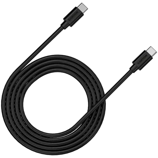 CANYON USB-C մալուխ , Սև, 2մ