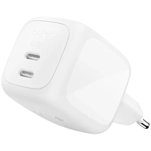 Power adapter BELKIN USB-C, 67 W, White