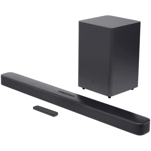 JBL үйдегі аудио жүйесі Bar 2.1, Қара