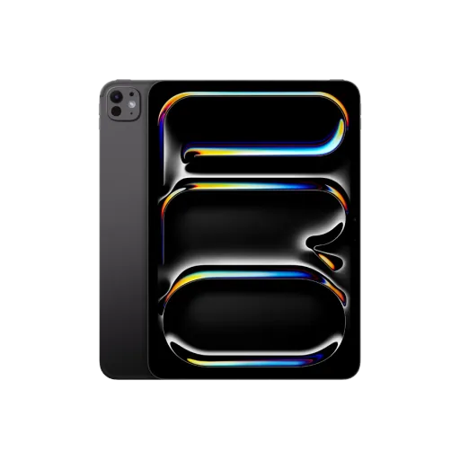 iPad Pro 11 M4, 256 ГБ, Wi-Fi+4G, стандартное стекло 2024, Чёрный