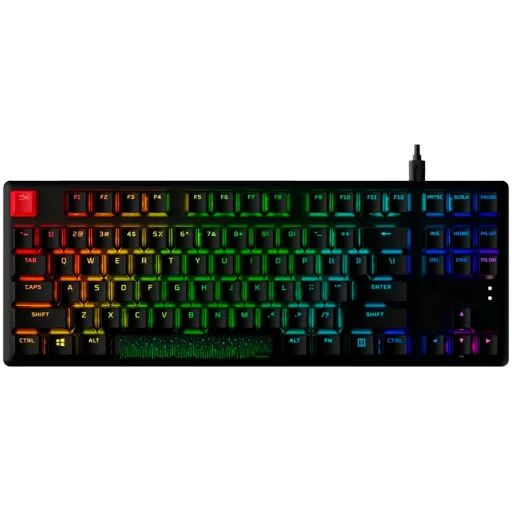Tastatură pentru gaming HYPERX Alloy Origins Core PBT Aqua, Black