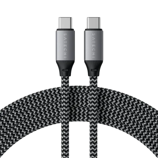 SATECHI USB-C кабелі, Space Gray, 2м