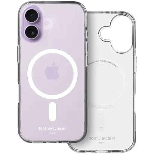 NATIVE UNION Protective Case (RE)CLEAR with MagSafe Transparent for iPhone 17