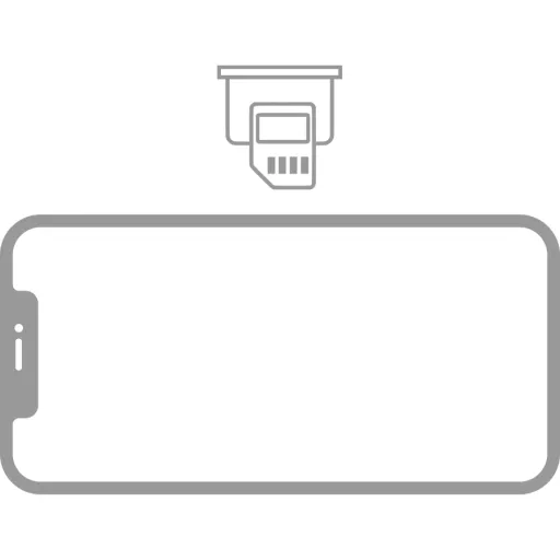 iPhone SIM tray replacement (Part cost is paid separately)