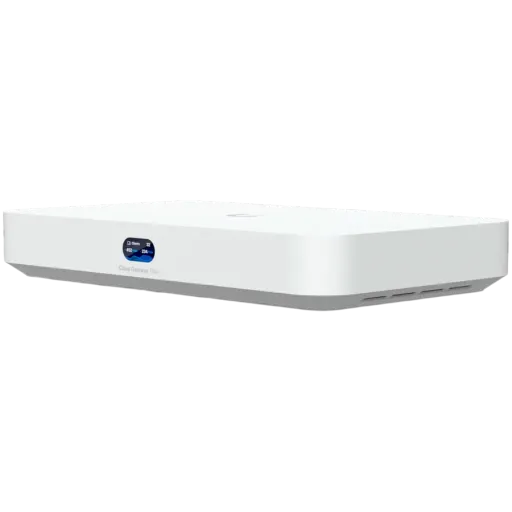 Switch integrat Ubiquiti UniFi Cloud Gateway Fiber 10Gb, White
