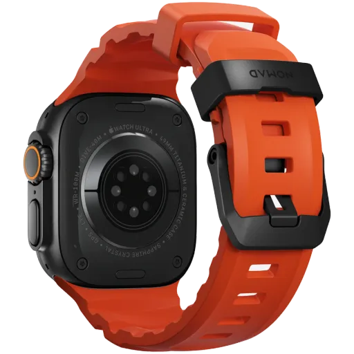 Ремешок Nomad Rocky Point Black Titanium Hardware Magma 46mm/49mm (NM014865858)