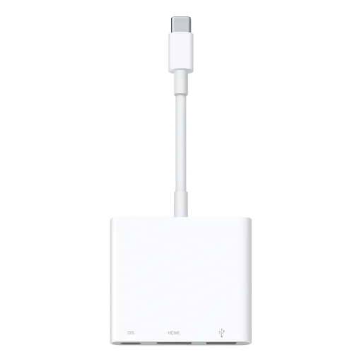 Apple Цифровой мультипортовый адаптер USB-C, Белый