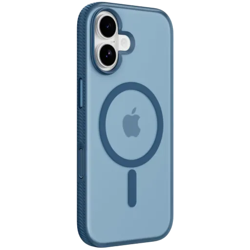 Чехол BELKIN Grip Series с MagSafe для iPhone 17, Тёмно-синий