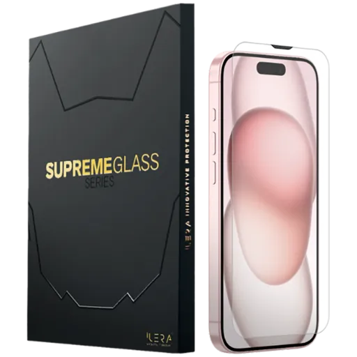 Захисне скло iLera Infinity Full Cover для iPhone 15 Pro (iLin15Pr)