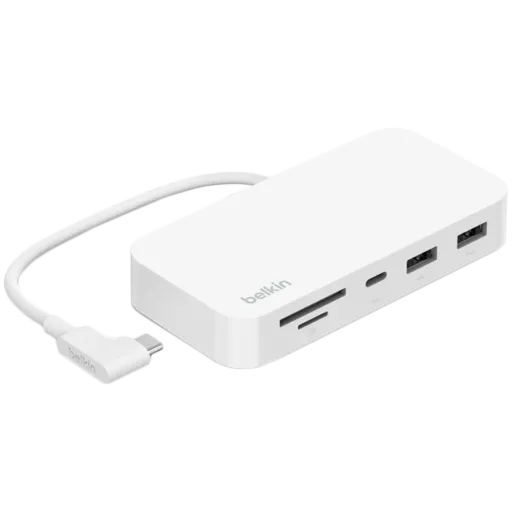 Adaptor multiport BELKIN USB-C, White