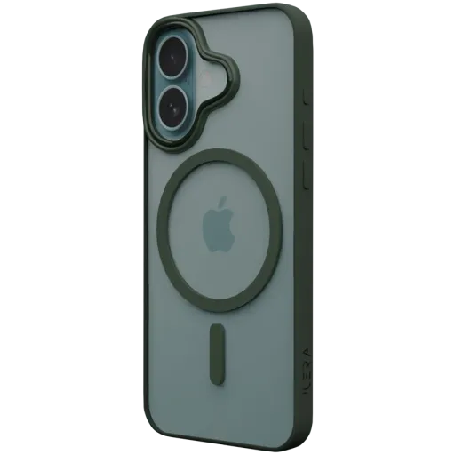 iLera Case ColorAnt Clear with MagSafe Deep Green for iPhone 16