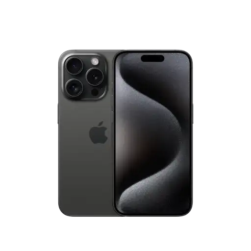 iPhone 15 Pro, 256 ГБ, бу, Black Titanium