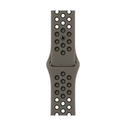 Nike Sport Band Apple for Apple Watch, 42/44/45/49 mm, Olive Grey/Black