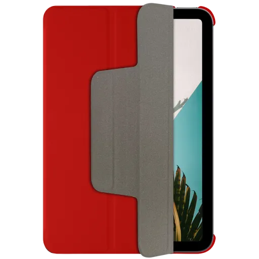 Обложка Smart Folio MACALLY Bookstand  Красная для iPad mini (6-го поколения)