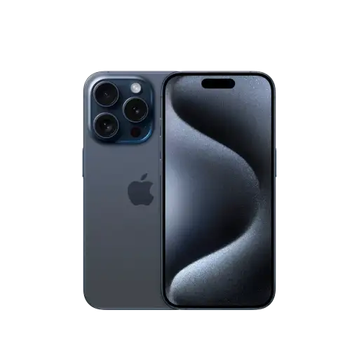 iPhone 15 Pro, 512 ГБ, бу, Blue Titanium