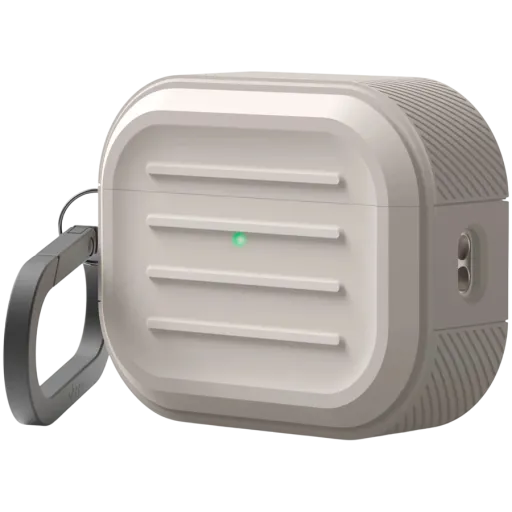 ELAGO Чохол Armor Silicone Hang  Бежевий для AirPods Pro (Gen3)