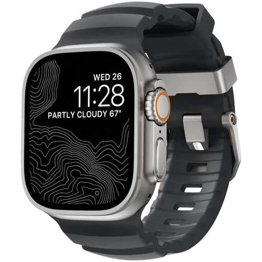 Ремешок Nomad Rocky Point Natural Titanium Hardware Storm 46mm/49mm (NM013596858)