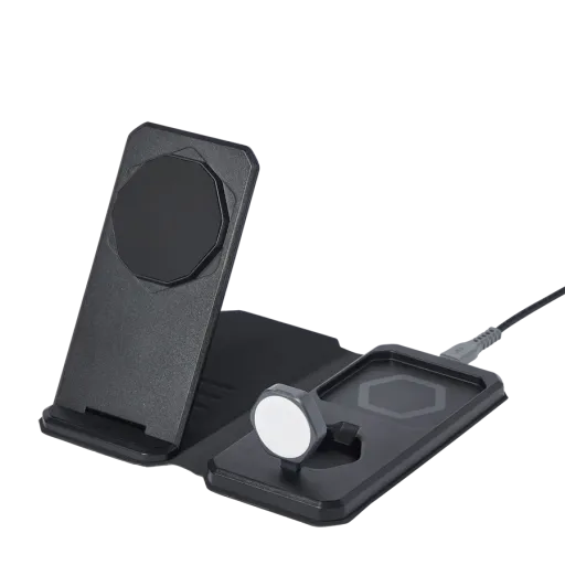 Încărcător wireless UAG, 15 W, Black/Gray