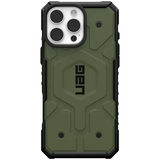 Husă UAG Pathfinder cu MagSafe pentru iPhone 16 Pro, Olive Drab