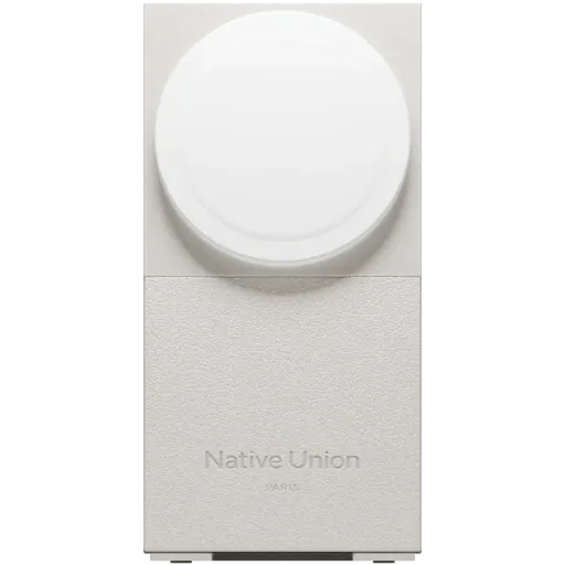 NATIVE UNION Wireless Charger to USB Type C (2m), 15 W, Sandstone