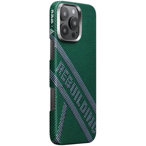 Husă PITAKA Re-TROS Tactile Woven cu MagSafe pentru iPhone 16 Pro, Refining